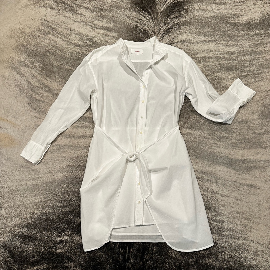 Xirena White Shirt Dress